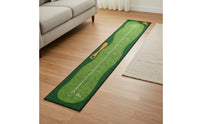 Golf Putting Mat Portable Putting Practice Carpet Non-Slip Backing Golf Training Mat for Beginners, Backyard