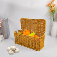 Cables Cover Box Versatile Woven Waterproof Household Storage for Living Room