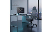 Ergonomic Office Chair Support Reclining Computer Chair with Footrest for Students, Streamers, Dorm Room