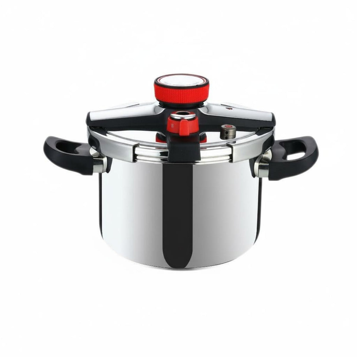 Burst-proofResistant Stainless Steel Pressure Cooker Safe Locking Lid 3-Level Pressure Cooker Easy to Clean for Home Cooking, Gas Cooktop
