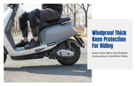 Thermal Knee Pads, Thick Windproof Leg Warmers, Motorcycle Riding, Unisex, Fall Winter
