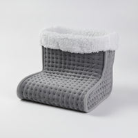 Soft Electric Foot Warmer Electric Foot Warmer Boot Cushioned Heated Boot Padded for Home, Desk, Sofa