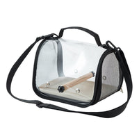 Crossbody Strap Clear viewing panel avian Satchel Warm Lining Astronaut Pet Backpack Portable journey carrier Breathable Design for Parrot Owners, journobservers, strolling, veterinary professional Visits, awaydoor, Camping