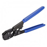 Blue Coated Handles Clamp Crimping Plier Heavy-Duty Clamp Installation Pliers Hinged Lever Clamp Collar Tightening Plier Compact Grippers