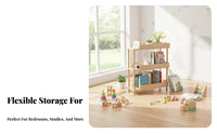 Space-Saving Fabric hammock book display Childsuitable for children Design Storage Rack Sturdy Construction Book Organizer Easy to Assemble for children, Toddlers, Parents, Bedroom, Playroom, Kindergarten, Homeschooling Area