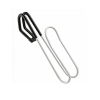 Slim 3-Ball Golf Holder Black and White Snap-on Golf Ball Holder Looped