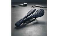 Comfortable 3D Printed Carbon Fiber Saddle Ergonomic Ultralight Road Bike Saddle for Mountain Biking, Racing