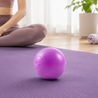 Massage Ball, Myofascial Release, Acupressure, Silicone, Single, Shoulder, Neck, Sole, Full Body Compatible