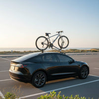 Rear Wheel Strap Suction Cup Bike Rack Quick Release Roof Bike Rack Lightweight Vehicle Accessory Scratch Protection for Travel