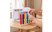Fine Motor Bead Matching Toy Educational Color Sorting Board Preschool Bead Sorting Game Developmental for Toddlers, Preschoolers, Kids, Home, Classroom, Travel