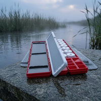 Multifunction Fishing Buoy Box Hinged Lid Foam Insert Buoy Case