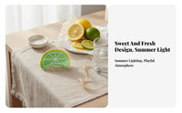 Fruit Hair Grip Clamp Sweet Design Cute Fruit Jaw Clamp Lemon Pattern Jaw Clamp Colorful for Teenagers, Parties