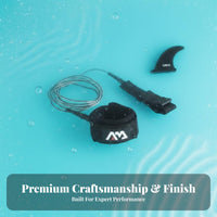Coiled Stand-up Paddleboard Leash Rotating Connector Coiled Paddleboard Leash Sturdy Synthetic Material Cord Paddleboarding Board Leg Rope for Surfers