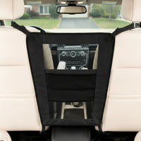 Adjustable Pet Car Barrier Reinforced Car Pet Net Lightweight Divider Black for Road Trips