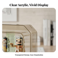 Surprise Box Display Case Easy-Mount Surprise Box Display Shelf Wall-Mounted Collectible Organizer High Clarity for Desk