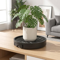 Plant Pot Stand with casters, Adjustable Plant Stand and Pot Stand, Solid Plant Trolley for Large Indoor Outdoor Stable Base