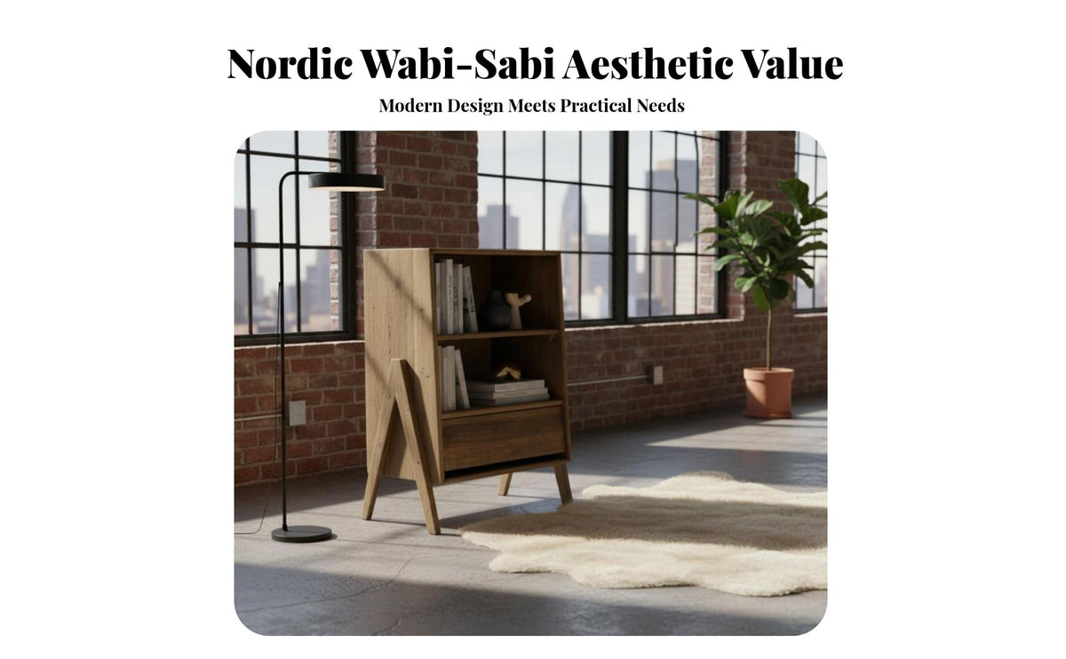 Multi-Tier unobstructed Shelf Rustic Simplicity & type configurable unobstructedrear Storage lattice Northern European Vintage shelving single piece for Interior Designers, Living Room, Study, Bedroom