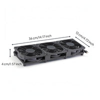 USB Cooling Fan Slim USB Fan Plug-and-Play Compact for Router, Laptop