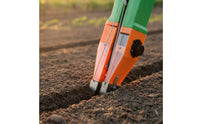Stainless Steel Handheld Planter with Adjustable Depth Heavy-Duty Manual Planter Handheld Seeder for Gardeners, Farmers, Gardens, Small Fields, Farms