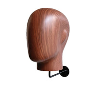 Mannequin Head Hat Stand Metal Hook Bracket Wall Mount Hat Display Space Saving Mannequin Head Display Stand