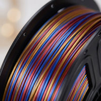 Rainbow Filament Multicolor Gradient, PLA 1KG Spool for Printer Hobbyists Prototyping Modeling Consumables