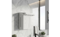 Wall-Mounted Foam Soap Dispenser Dual Outlet Touchless Foaming Dispenser Wall Mounted Soap Pump Liquid Level Window