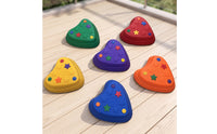 Toddler Stepping Stones Heart-Shaped Balance Stones Balance Coach Lightweight Toys Molded for Children, Playroom, Kindergarten