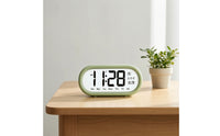 Large Display Bedside Alarm Clock Easy to Read Digital Alarm Clock Compact Quiet for Students, Kids, Bedroom, Nightstand, Dorm Room
