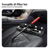 Clip Removal Pliers Non-Slip Grip Auto Clip Pliers Set Ergonomic Handle