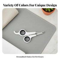 Non-Slip Handle Pet Nail Clippers Easy to Use Cat Nail Clippers Ergonomic Design for Veterinarians, Veterinary Practice, Home