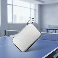 Hard Shell Table Tennis Case Large Capacity Carbon Fiber Table Pong Paddle Case