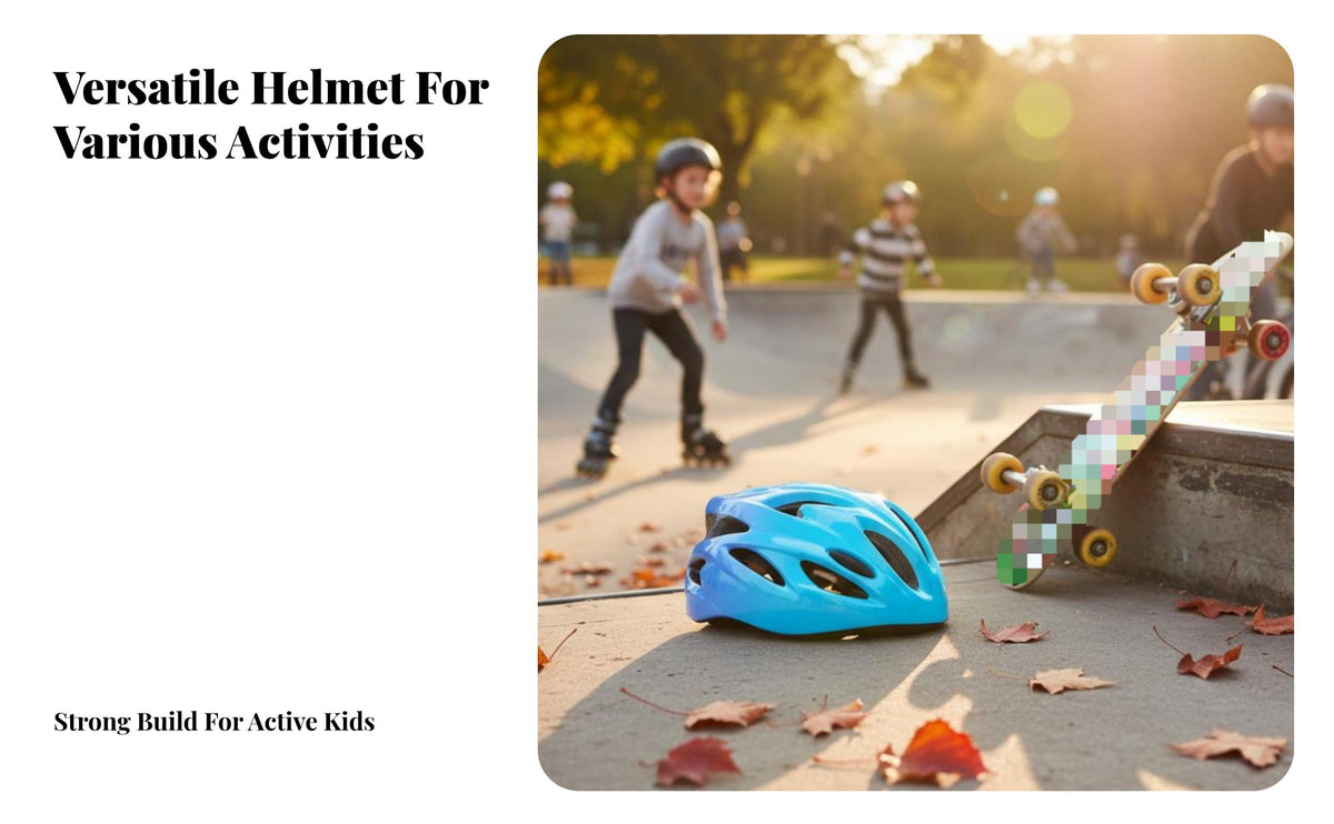 Kids Bike Helmet Breathable children's Helmet Anti-Resistant Covering All-Purpose Gear for Girlsing, Roller Skating, Outdoor Sports