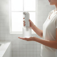 Easy to Use Electric Foam Sprayer IPX7 Waterproof Battery Foam Automatic Foaming Bottle for Bathroom