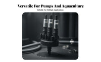 3 Way Hose Splitter Leak-Resistant Barbed Triple Connector Easy Installation Multi-Outlet Water Distributor for Pond Owners, Gardeners, Water Feature