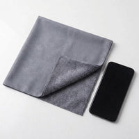 Microfibre Cloth and Car Drying Towel, Coral Fleece Microfibre Cloth, Scottish Celestial Gray Car Interior Cleaning Towel