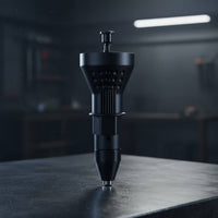 Upper Drive Interface Drill Mounted Rivet Head Ribbed Grip Cordless Drill Rivet Head