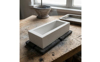 Square Quartz Crucible Pour Notch Laboratory Equipment Open-Top for Melting