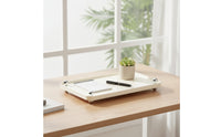 Glossy Vanity Tray Rectangular Valet Tray Compact Tabletop Organizer Slim for Entryway, Dresser, Countertop