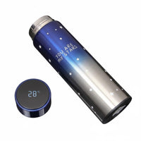 Long-Lasting Insulation LED Temperature Display Insulated Bottle Leakproof Lid LED Temperature Display Bottle Leak Proof for Women, School
