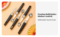 Water Fruit Sphere Spoon Multifunctional Fruit Sphere Er Stainless Steel Fruit Dipper Versatile Fruit Dipper Creative Design