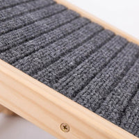 Dog Ramp for Sofa and Bed with Adjustable Height for Small Pets, Wooden Steps for Living Room and Bedside, Foldable Stairs with Sturdy Support