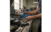 Overcurrent Current Tester with LCD Display Handheld Car Fuse Circuit Tester Compact Backlit for Mechanics, Garage, Roadside Emergency