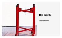 Wheeled upright Drum Stand Sturdy Construction Percussion holder Easy Assembly