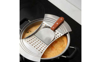 2 Pieces Uniform Holes Dough Drop Tang Tool Multi-Functional Batter Drop Soup Tool Long-Lasting Stainless Steel Batter Cutter for Chinese Food Enthusiasts, Home Cooks