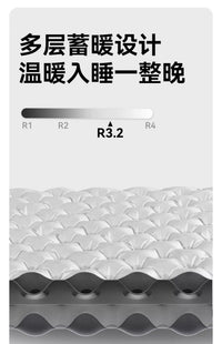 BLACKDOG黑狗防潮垫户外露营帐篷充气床垫地垫便携坐垫单人睡垫