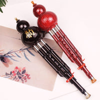 Beginner-Friendly Hulusi with Case Traditional Chinese Hulusi Cultural Chinese Gourd Flute Portable for Classroom