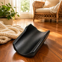 PU Foam Standing Mobility Aid Arm Pad Raised Side Edges Mobility Aid Armrest Pad Padded Contoured Elbow Support Black
