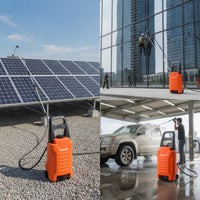 Mobile Portable Water Tank with Wheels Compact Water Tank with Wheels Leakleakproof Stabilized for Yards