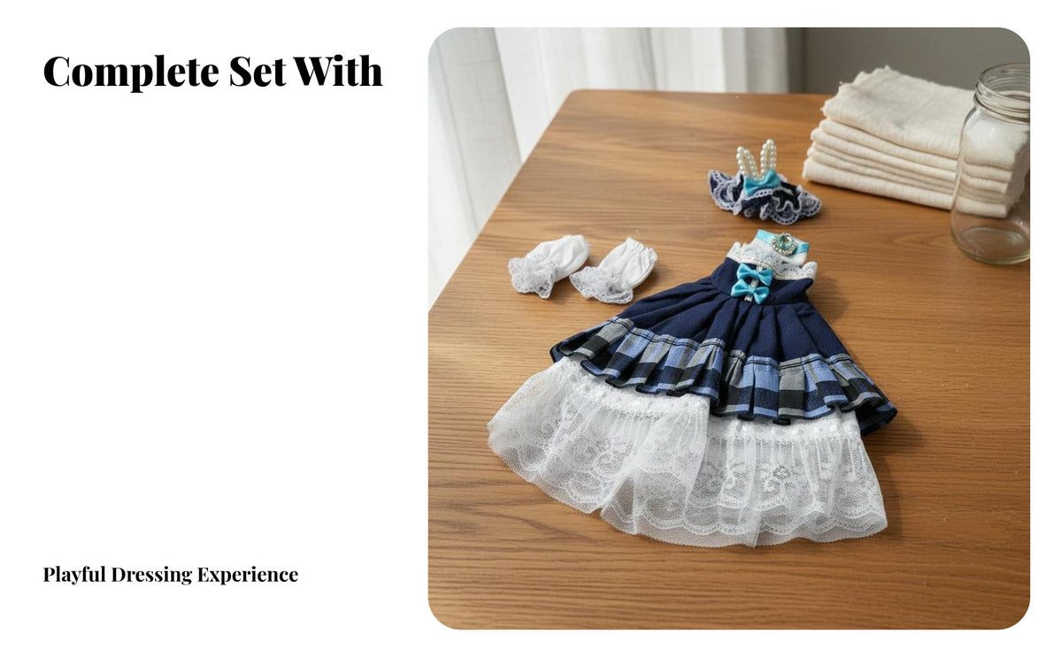 30cm Doll Outfit Set 30cm Doll Dress Set Detailed Craftsmanship for Kids
