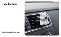 Decorative Messy Puppy Car Clean Ener Car Vent Air Clean Ener Natural Fragrance for Gift Givers, Smokers, Home, Away Ice
